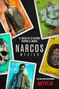 Постер к Нарко: Мексика (1-3 сезон)