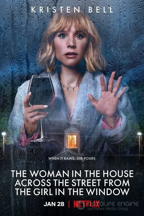 Постер к сериалу "Женщина в доме напротив девушки в окне"