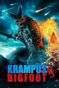 Постер к Бигфут против Крампуса (2021)