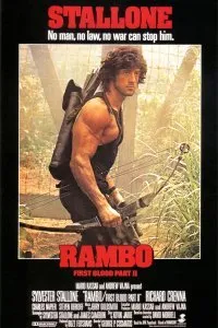 Постер к Рэмбо: Первая кровь 2 (1985)